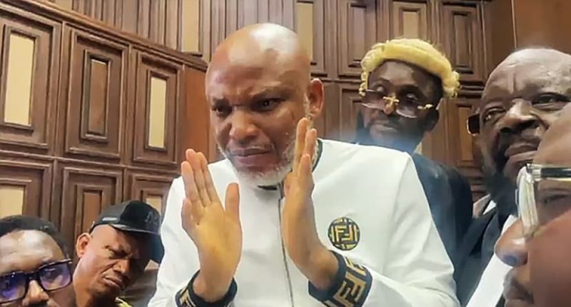 Court throws out FG?s evidence against Nnamdi Kanu due to absence of lawyer during interrogation