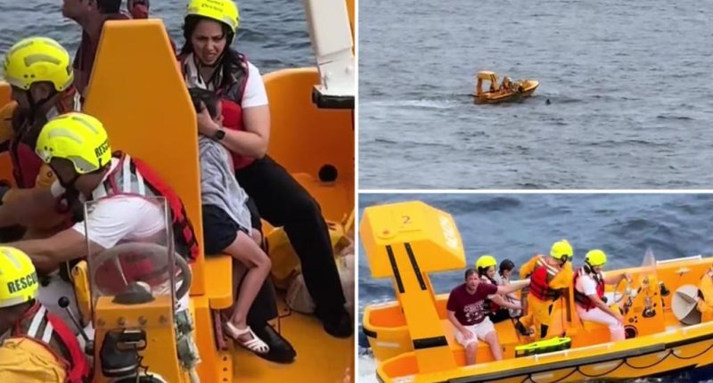 Dad dives into sea to save daughter who fell from Disney Dream cruise