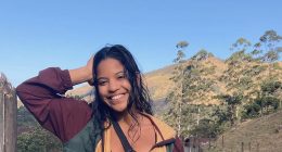Juliana Marins, missing backpacker, smiling outdoors.