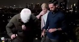 Dramatic moment CNN star forced to urgently evacuate set live on air