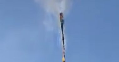 Eight die as hot-air balloon bursts into flames in Brazil