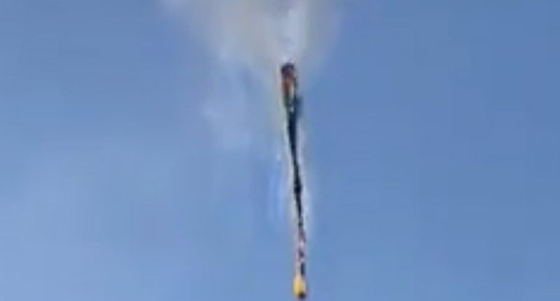 Eight die as hot-air balloon bursts into flames in Brazil