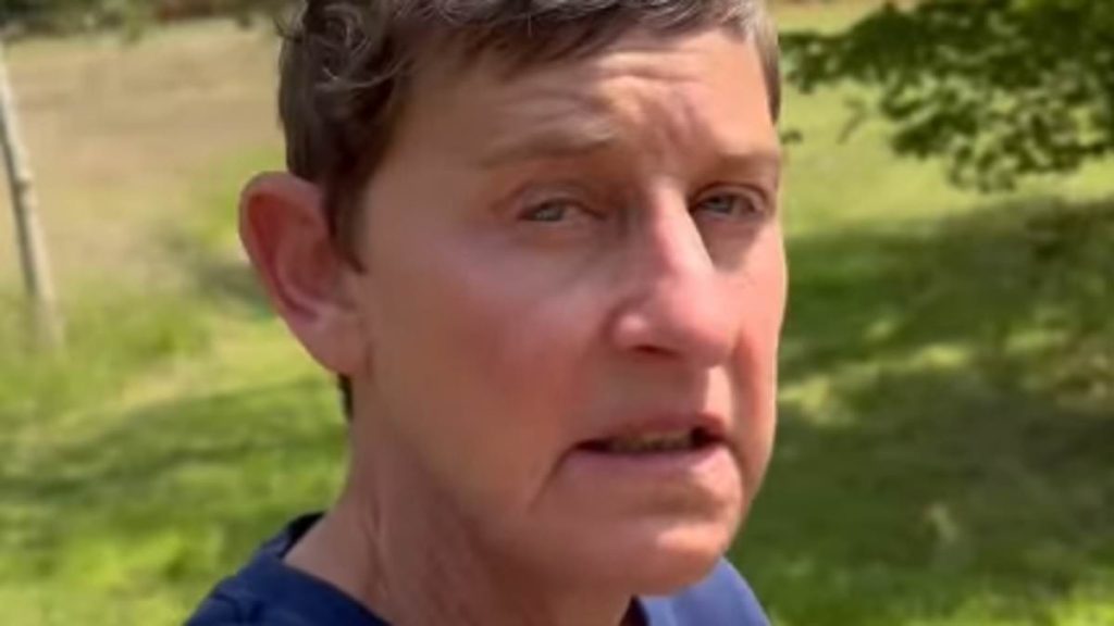 Ellen DeGeneres shares a rare look at her English countryside