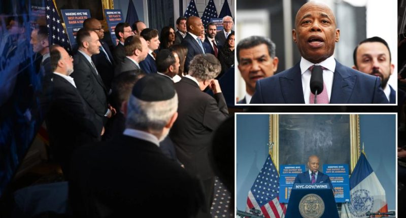 Eric Adams signs executive order adopting Holocaust remembrance group's definition of antisemitism