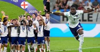 Euro Under-21: England beat Germany 3-2 to win back-to-back title