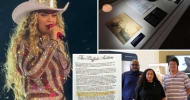 Fans blast Beyoncé over shirt calling Native Americans 'the enemies of peace'