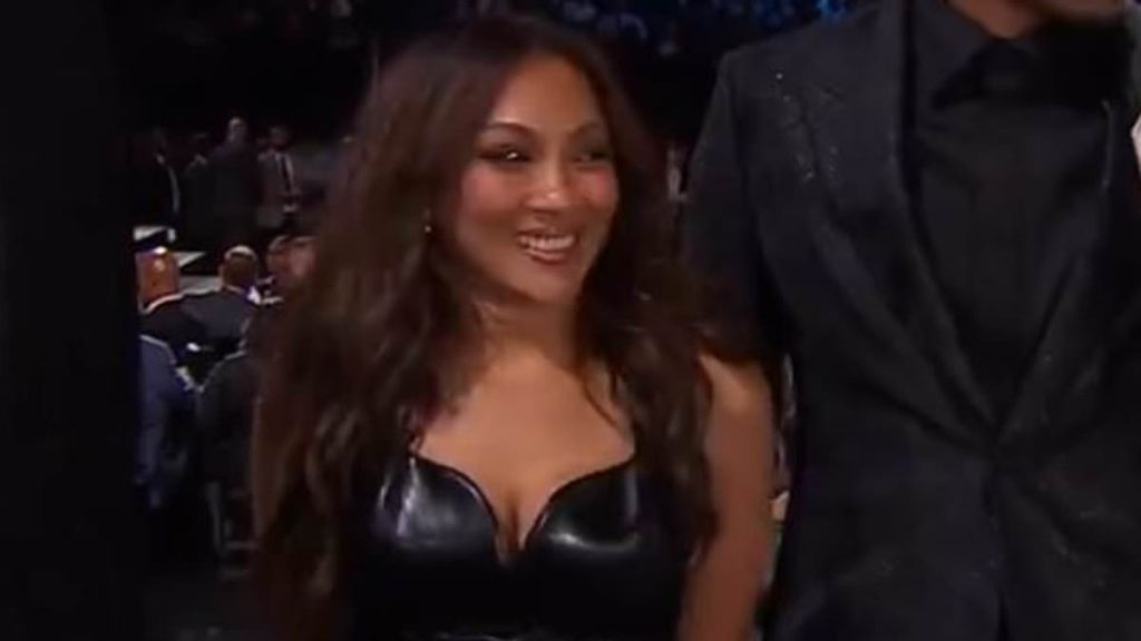 Fans go wild for NBA Draft star's mom as she upstages her son on ESPN