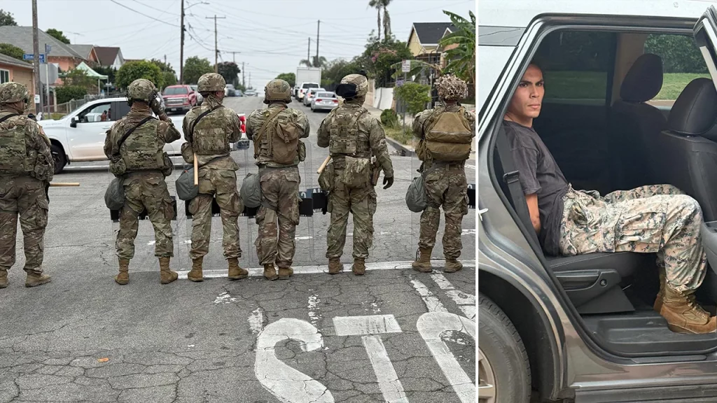 Feds nab man accused of dropping off masks to anti-ICE rioters in LA