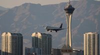 Flight diverted to Las Vegas over smoking engine