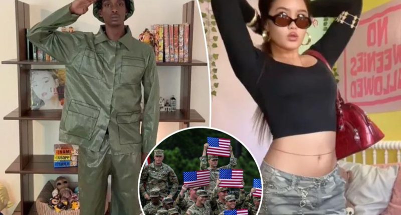 Gen Z blasted as 'messed up' for flaunting viral ‘World War III’ camo outfits