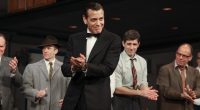 George Clooney at a Broadway opening night.