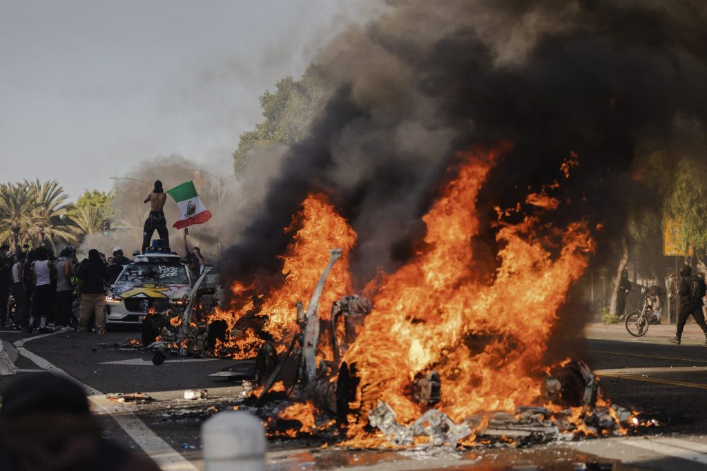 Gov Newsom ‘handcuffed’ police as LA riots expose ‘reactionary’ leadership failure: former sheriff’ s deputy