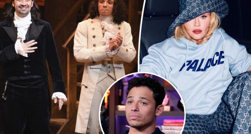 'Hamilton' star Anthony Ramos calls out Madonna for rude behavior at Broadway show