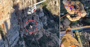 Hiker disappears from ‘Edge of the World’ campground on trip with father