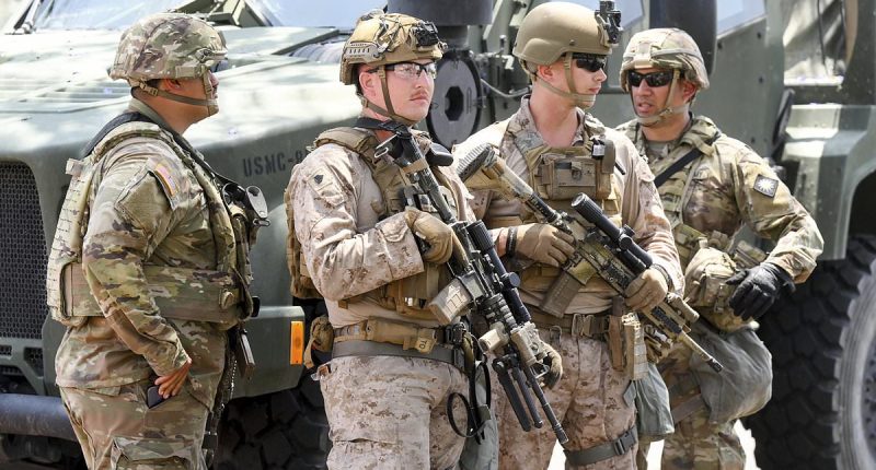 Hundreds of Marines enter Los Angeles ahead of No Kings Day protest
