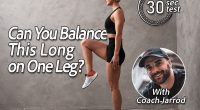 If You Can Balance on One Leg for This Long, Your Stability Is Exceptional