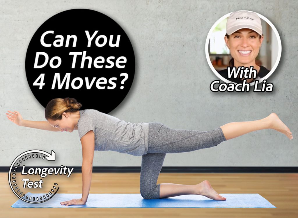 woman making yoga in balancing table pose on mat. If You Can Perform These 4 Functional Moves, Your Body’s Built to Last. Cover