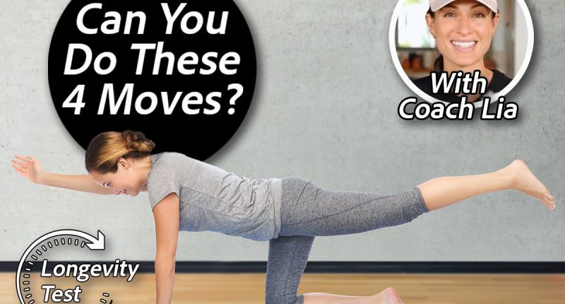 woman making yoga in balancing table pose on mat. If You Can Perform These 4 Functional Moves, Your Body’s Built to Last. Cover