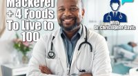 Medicine, doctor and black man with arms crossed at hospital with smile for support, service and wellness. Healthcare, professional and African expert with happiness and pride for career and surgery. This Cardiologist Swears By Mackerel and 4 Other Foods To Live to 100. Cover