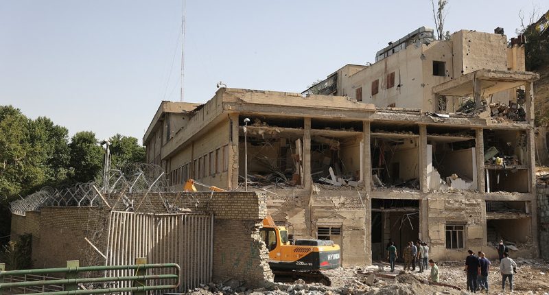Iran acknowledges death toll from Israel's strike on notorious Evin prison