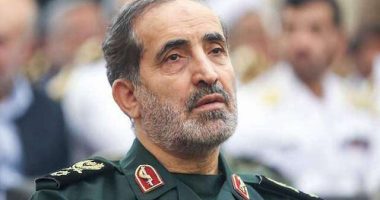 Portrait of Maj. Gen. Ali Shadmani, a senior Iranian general.