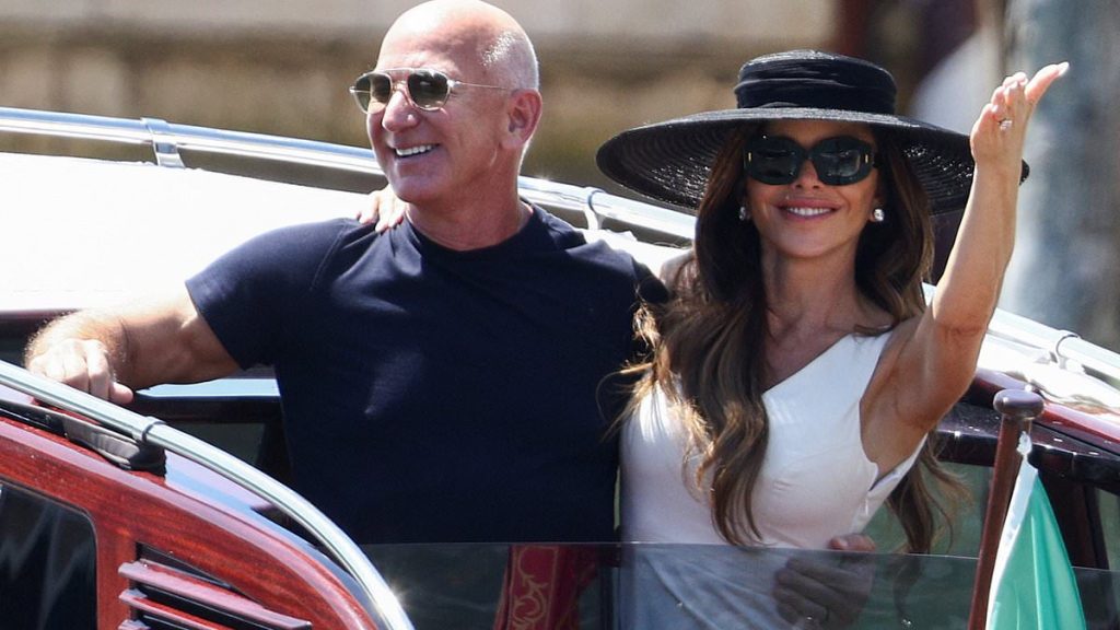 Jeff Bezos and Lauren Sanchez leave Venice after three-day wedding