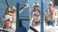 Jeff Bezos and Lauren Sánchez throw lavish foam party on $500M superyacht ahead of nuptials