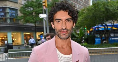 Justin Baldoni awkwardly mingles with fans at Disneyland