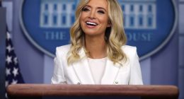 Kayleigh McEnany at White House press briefing.