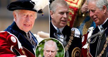 King Charles' 'private' compromise with Prince Andrew after Trooping the Colour ban revealed