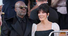 Kris Jenner and Corey Gamble's tense exchange at Jeff Bezos' wedding