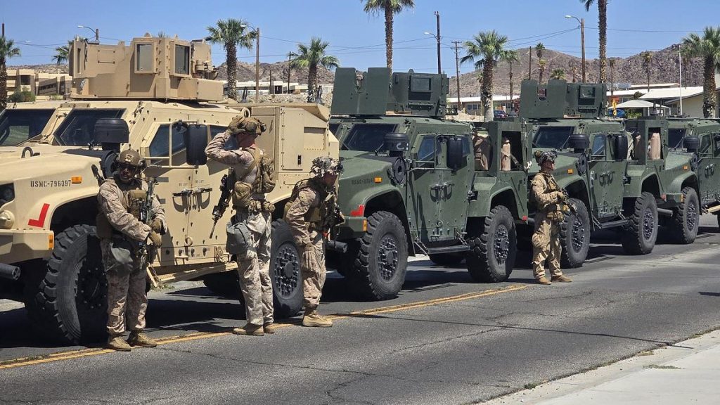 LA turns into a warzone as Marines begin journey to lawless hellscape