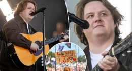 Lewis Capaldi makes surprise return to Glastonbury after two-year hiatus amid Tourette’s battle