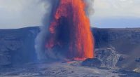 Man who fell from cliff was trying to get better view of volcano eruption: NPS