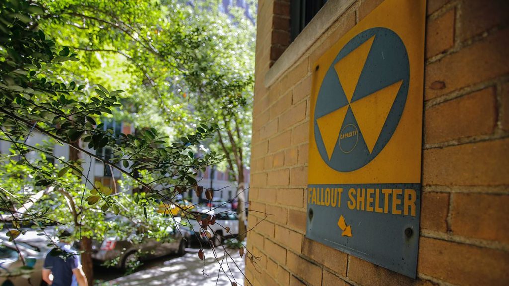 Map reveals where to find nuclear fallout shelters if the US is bombed