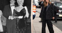 Mariska Hargitay pays homage to mom Jayne Mansfield in beaded suit inspired by late actress