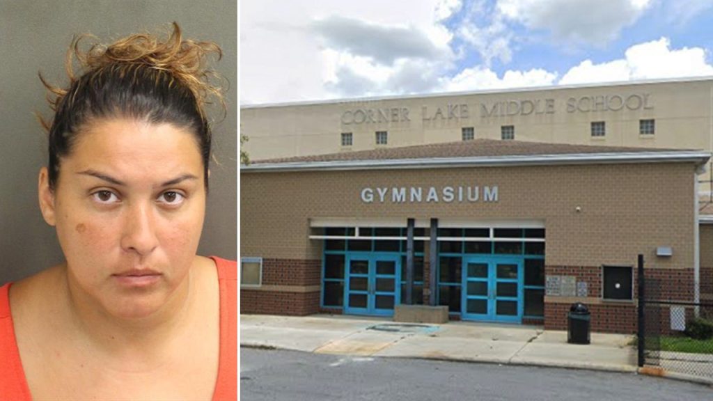 Married Florida math teacher, 32, accused of classroom sex with student during lunchtime
