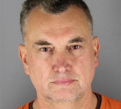Booking photo of Vance Boelter.