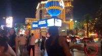 Moment YouTuber 'opened fire on his rival and wife' in Las Vegas