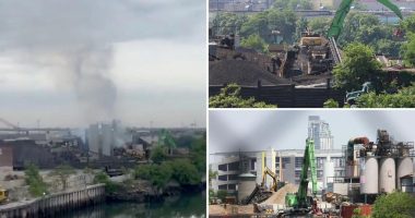 NYC recycling center crop dusting neighborhood with 'choking' stink that has state fuming: 'Literally gag'