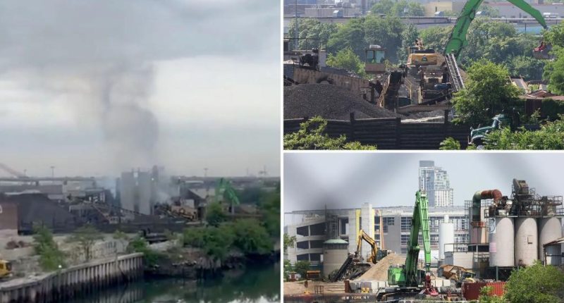 NYC recycling center crop dusting neighborhood with 'choking' stink that has state fuming: 'Literally gag'