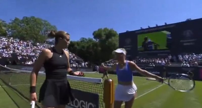 'Nobody likes you!': Seething tennis stars have heated row after match