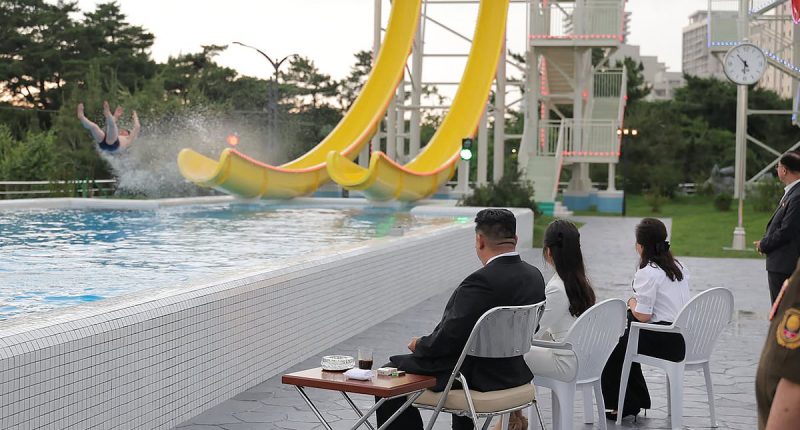 North Korean dictator launches nation's new beach resorts