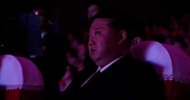 Kim Jong-un appearing to weep at a memorial for North Korean soldiers killed fighting for Russia in Ukraine.