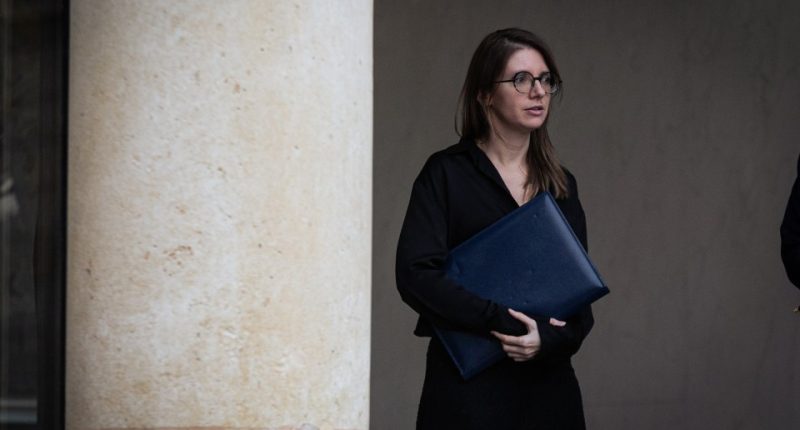 Photo of Aurore Berge, French Minister for Equality.