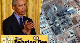 Obama distraught as Trump bombs nuke factory he paid for