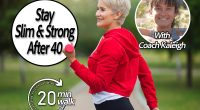 Over 40? Do These 5 Things With Walking To Stay Strong and Slim