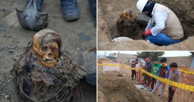 Peru pre-Inca mummy discovered by utility workers in Lima