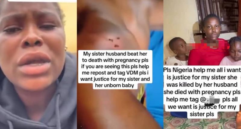 Pregnant woman passes away after domestic violence in Benin, sister cries for help