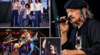 REO Speedwagon singer Terry Luttrell injured after falling asleep behind the wheel hours after band’s farewell concert